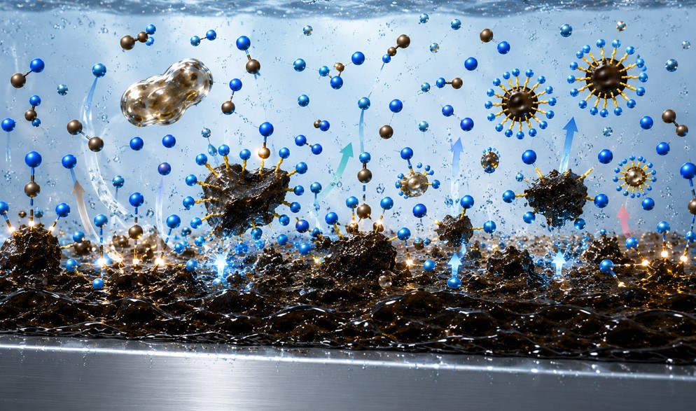 Illustration of pre-wash and car shampoo ingredients reacting with bonded contamination on a vehicle surface.