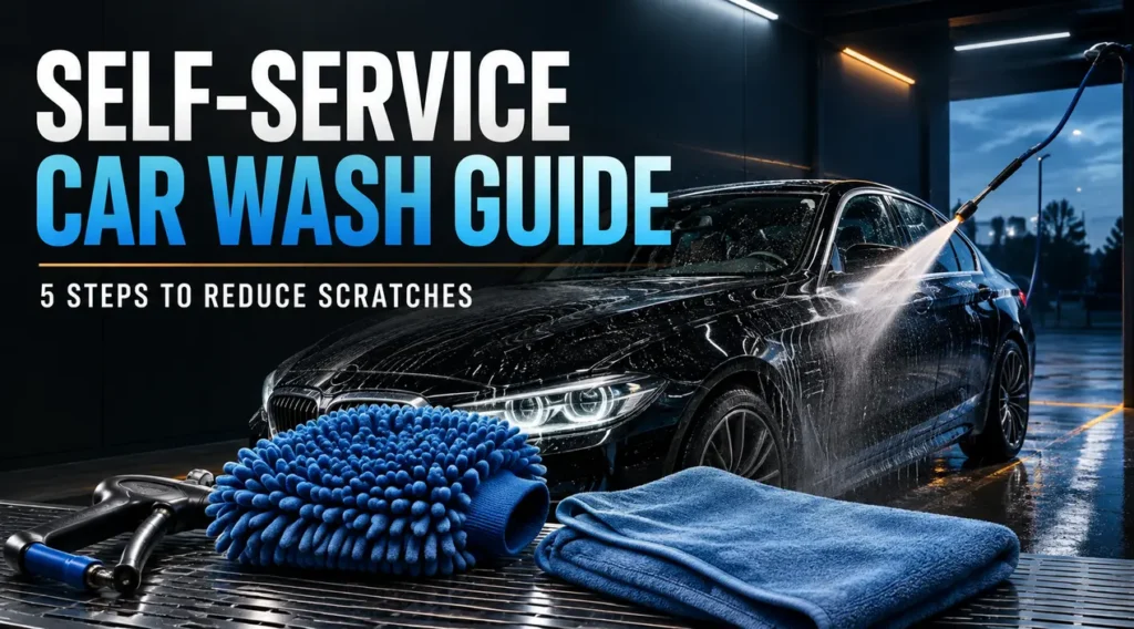 Self-service car wash guide: 5 steps to reduce scratches