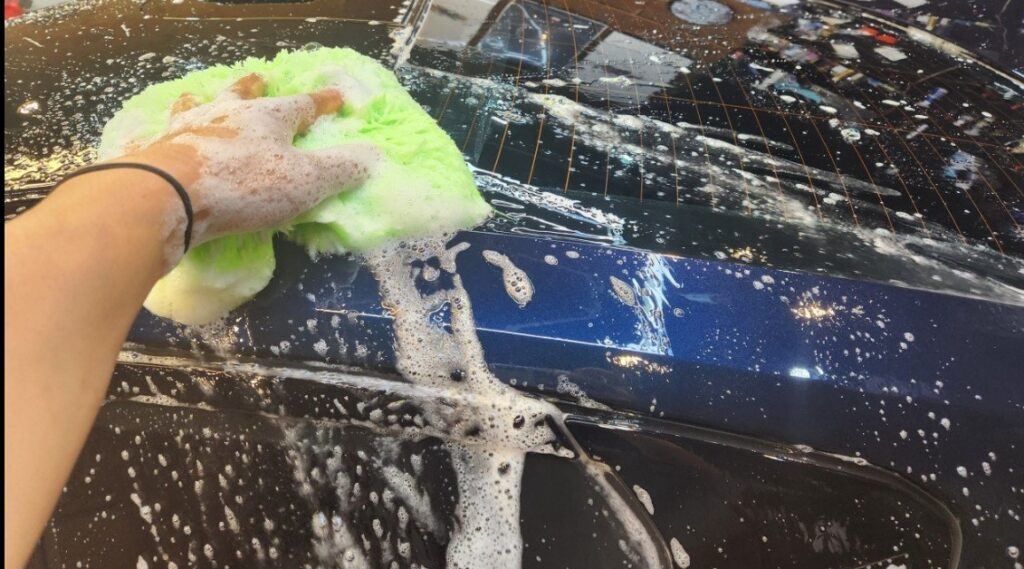 A Good Wash Mitt Is Defined When Wet